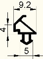 Уплотнитель для окон KBE-228